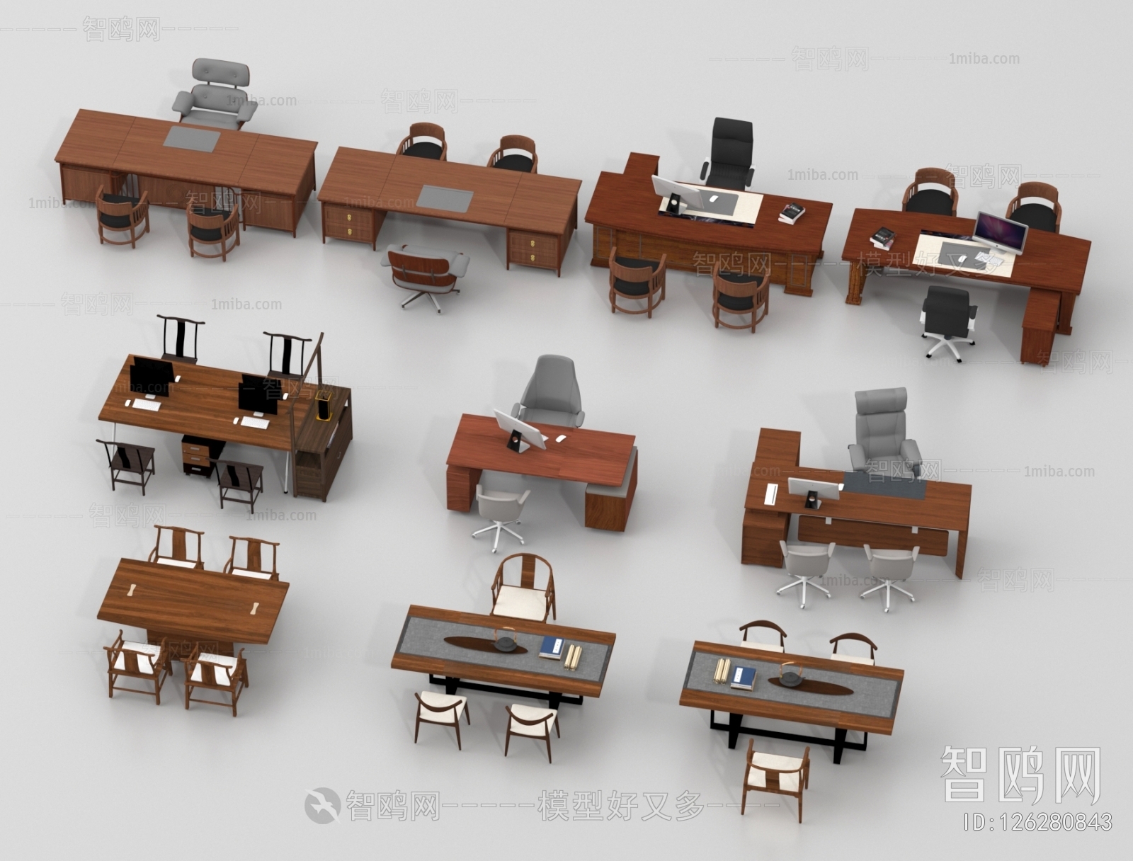 Modern Office Desk And Chair