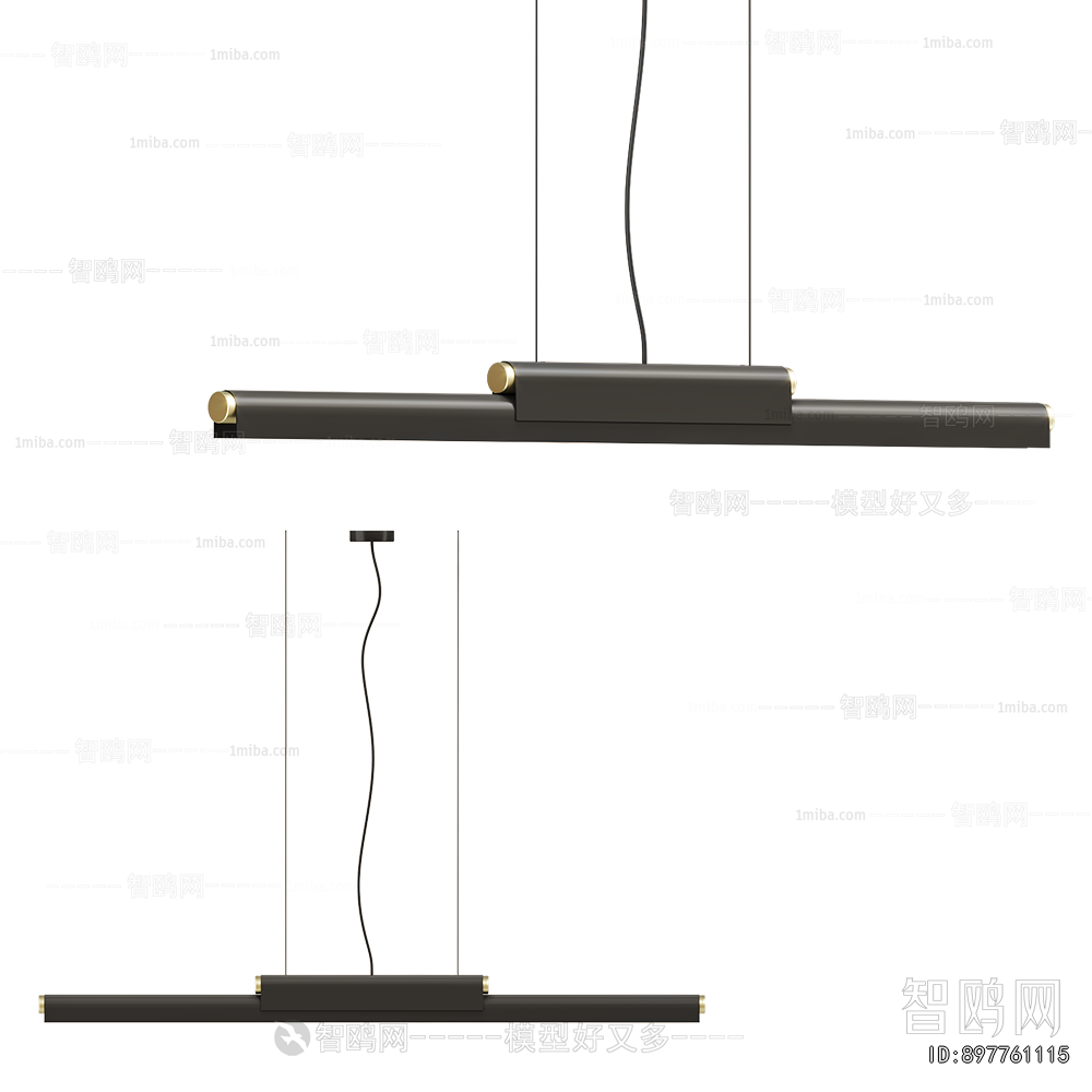 Modern Long Chandelier