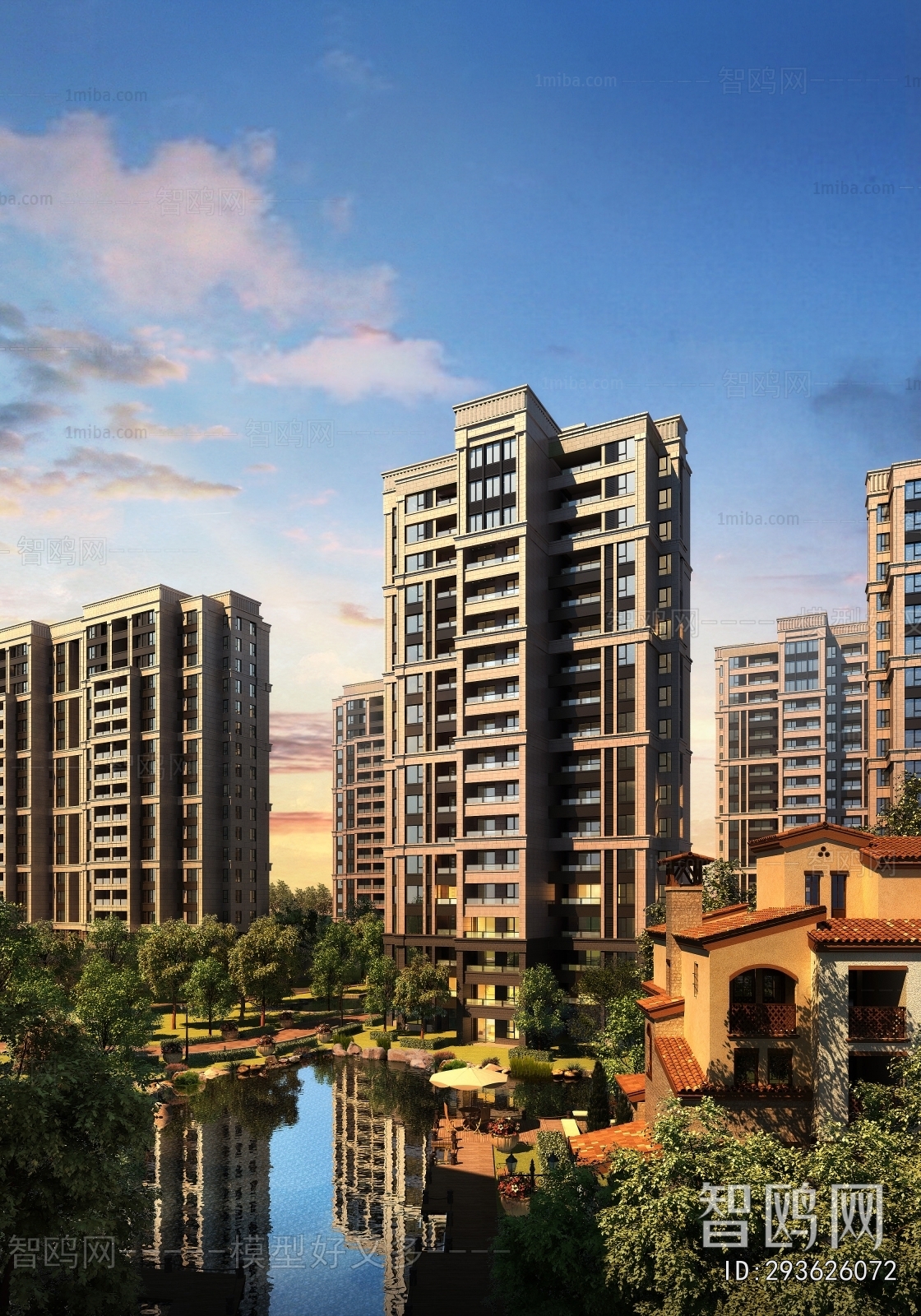 European Style Commercial Street