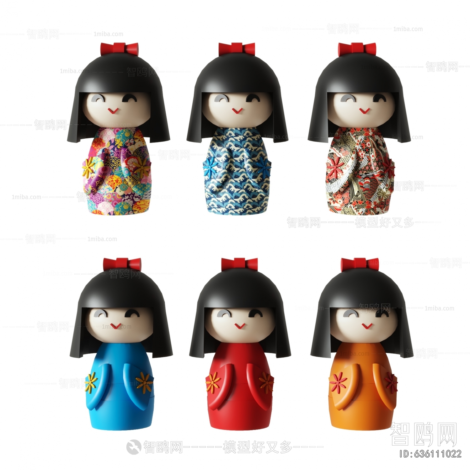 Japanese Style Decorative Set