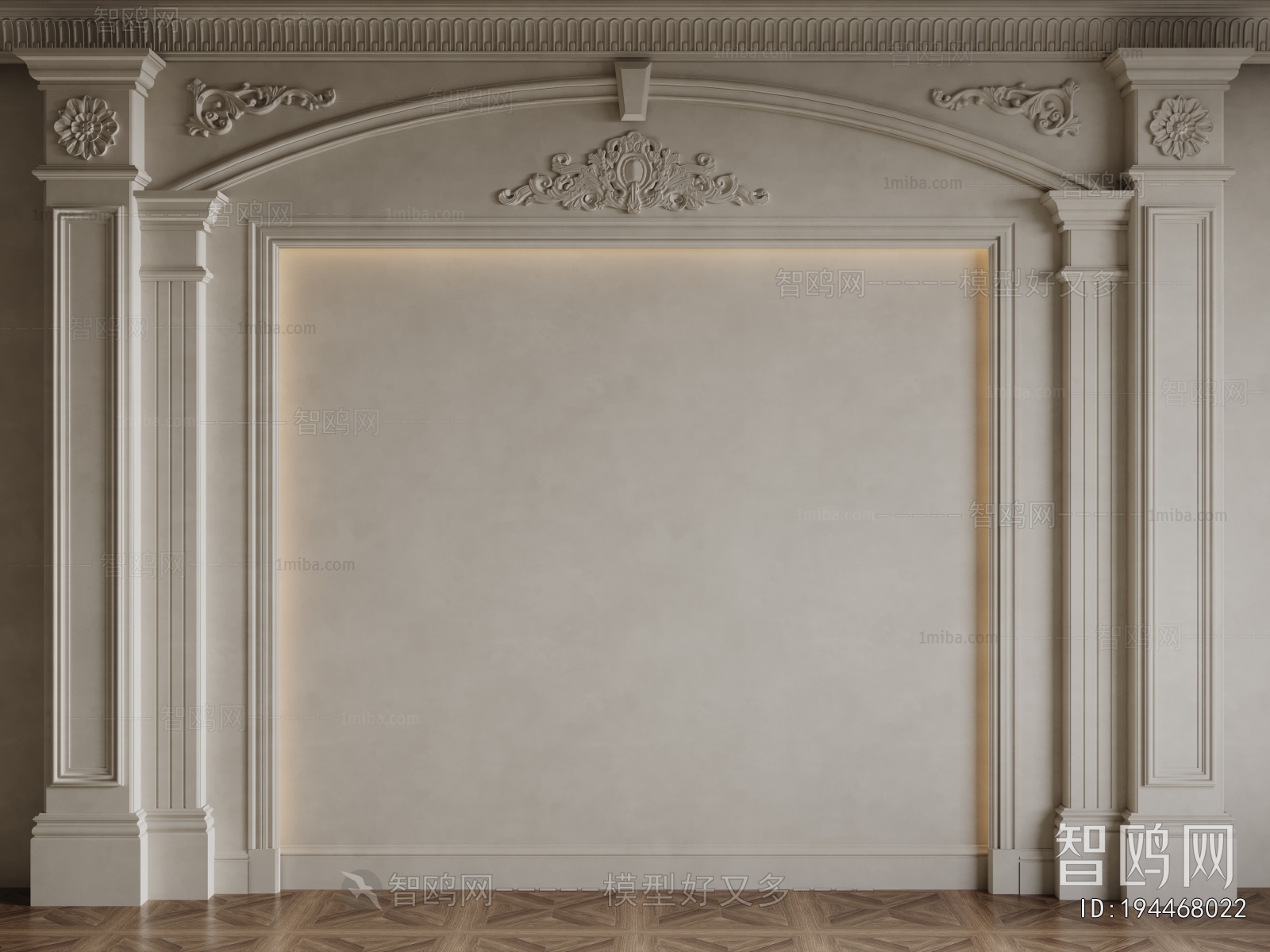 French Style TV Wall