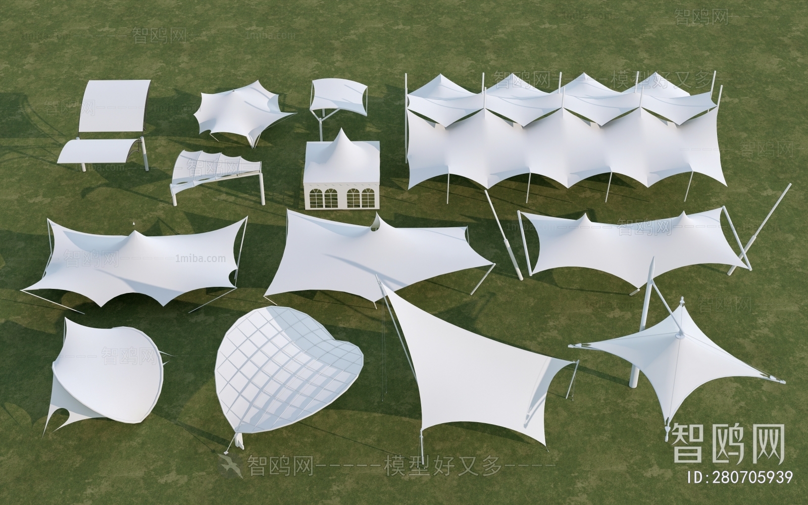 Modern Sunshade/Canopy/Tensioning Film