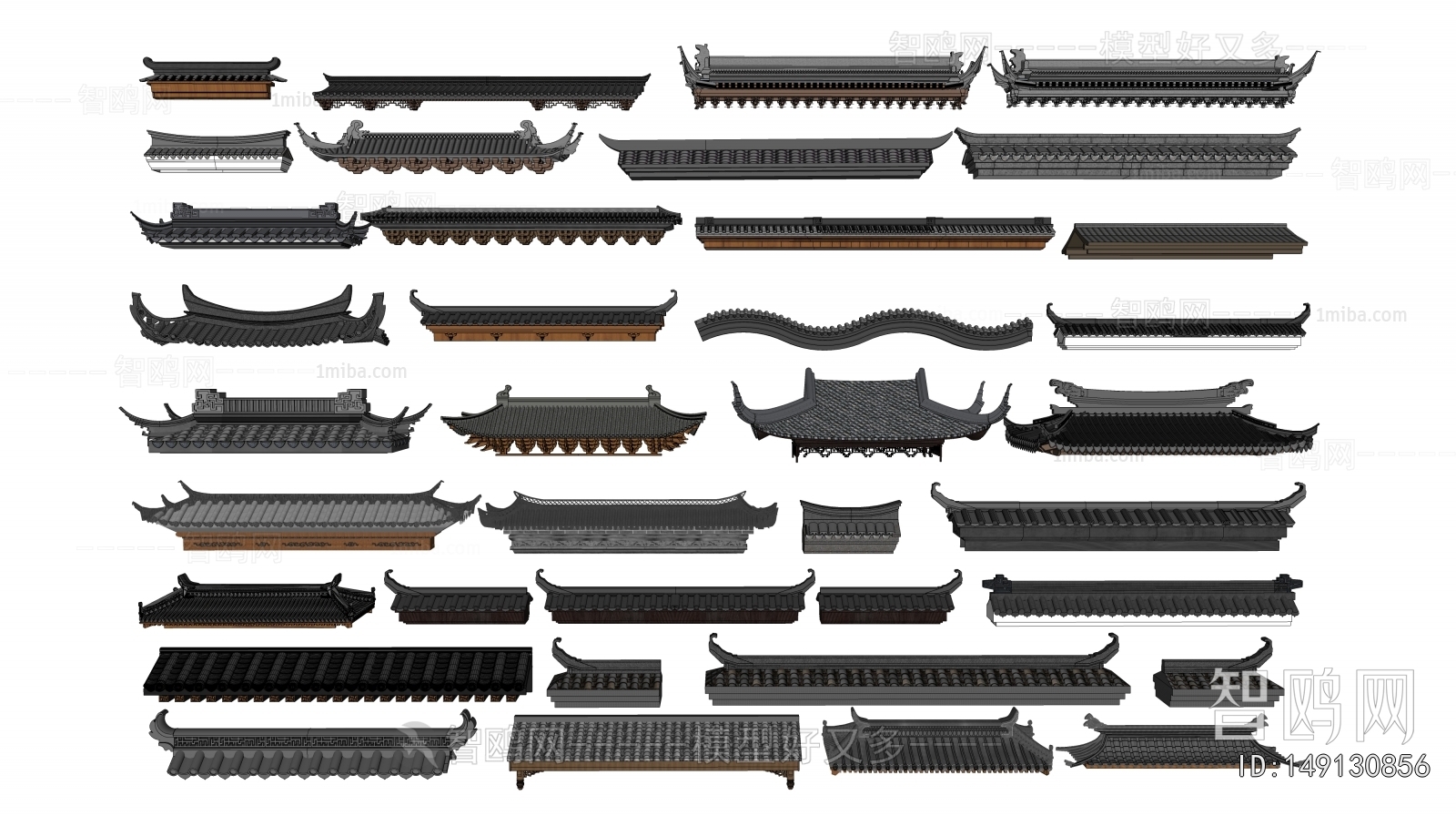 Chinese Style Building Component