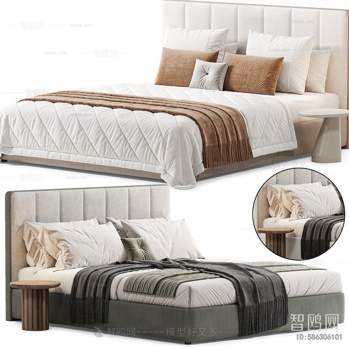 Modern Double Bed