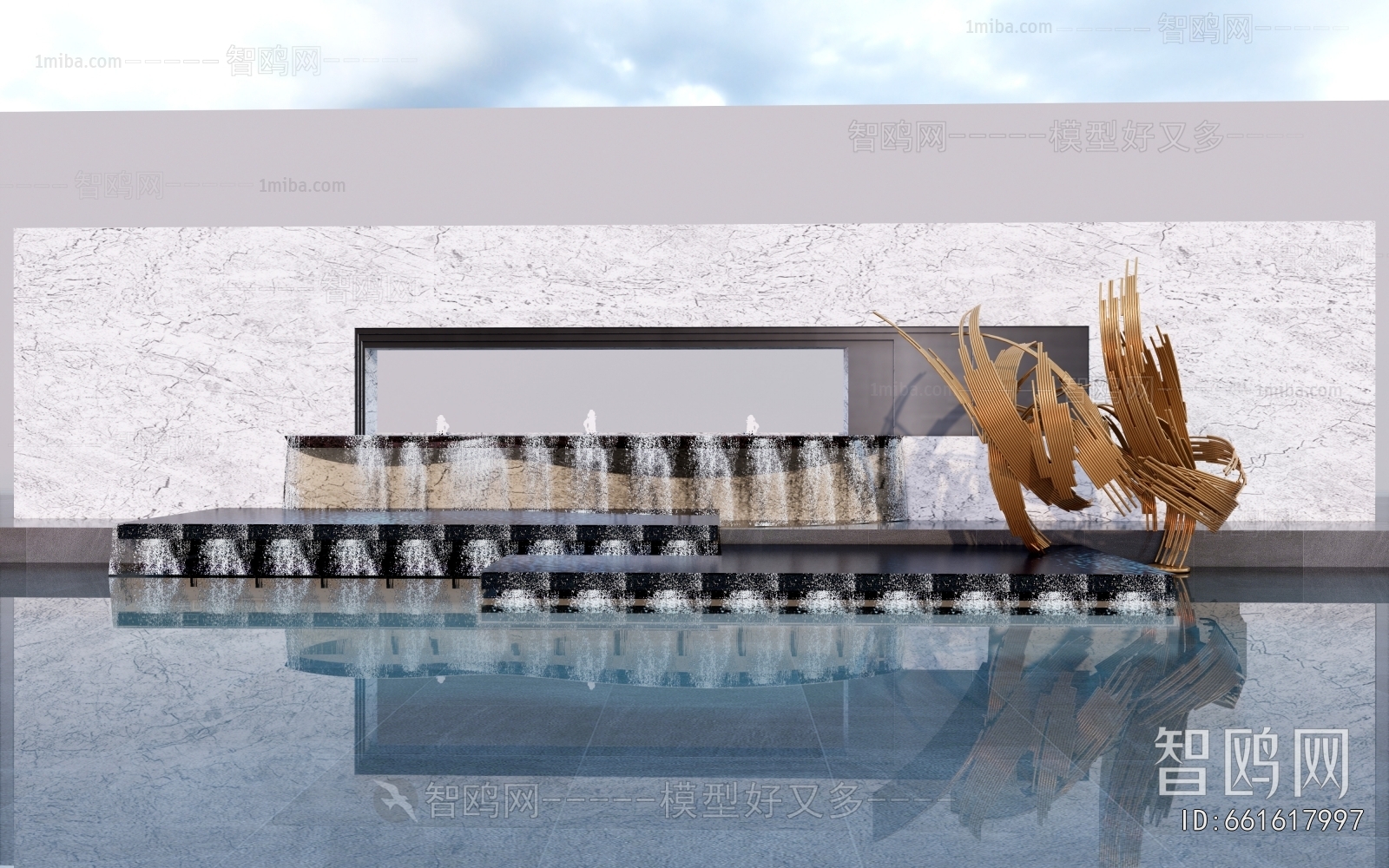 Modern Landscape Wall