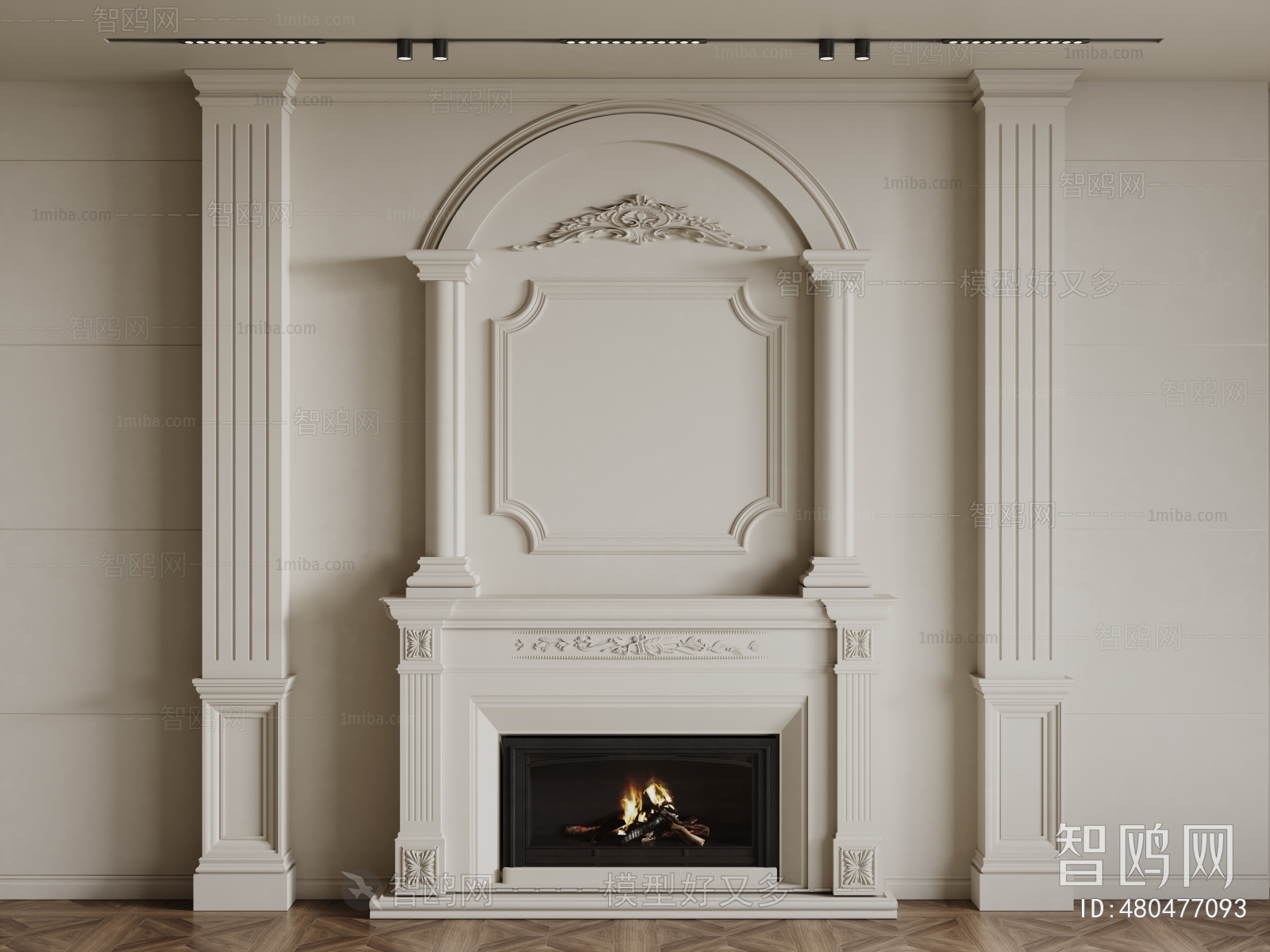 European Style TV Wall