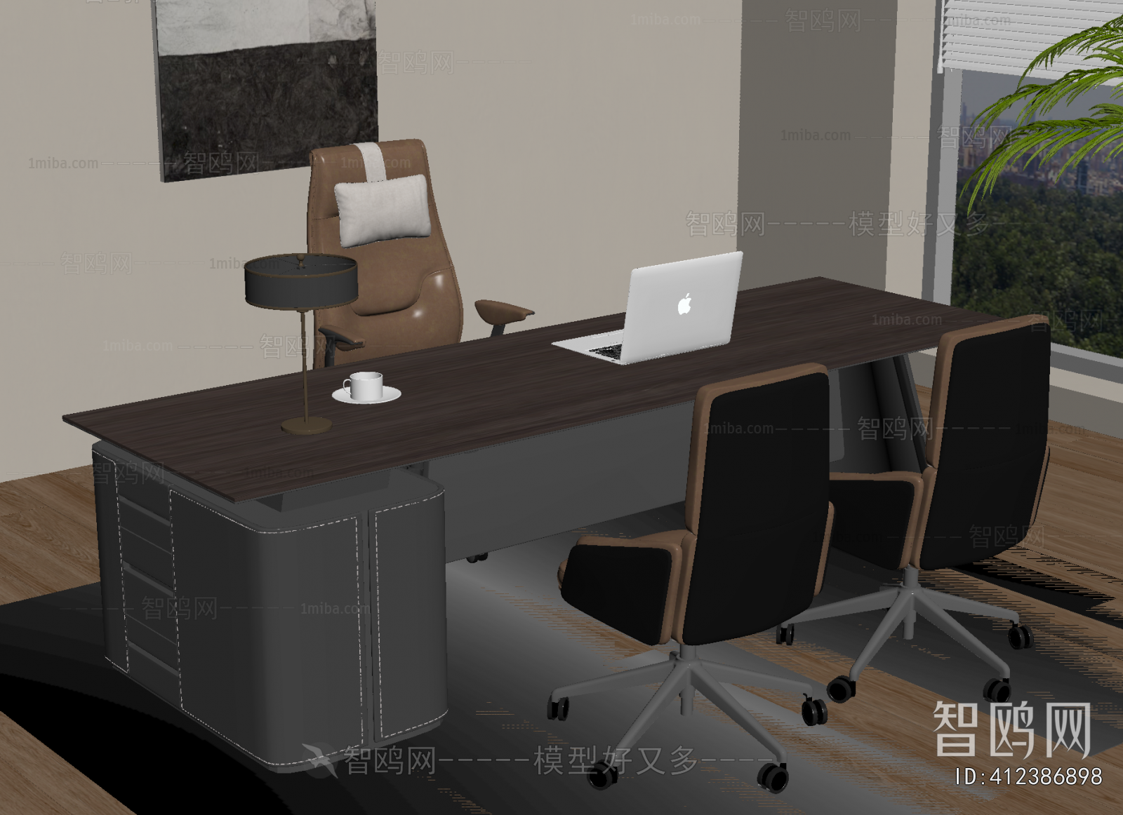 Modern Office Desk And Chair