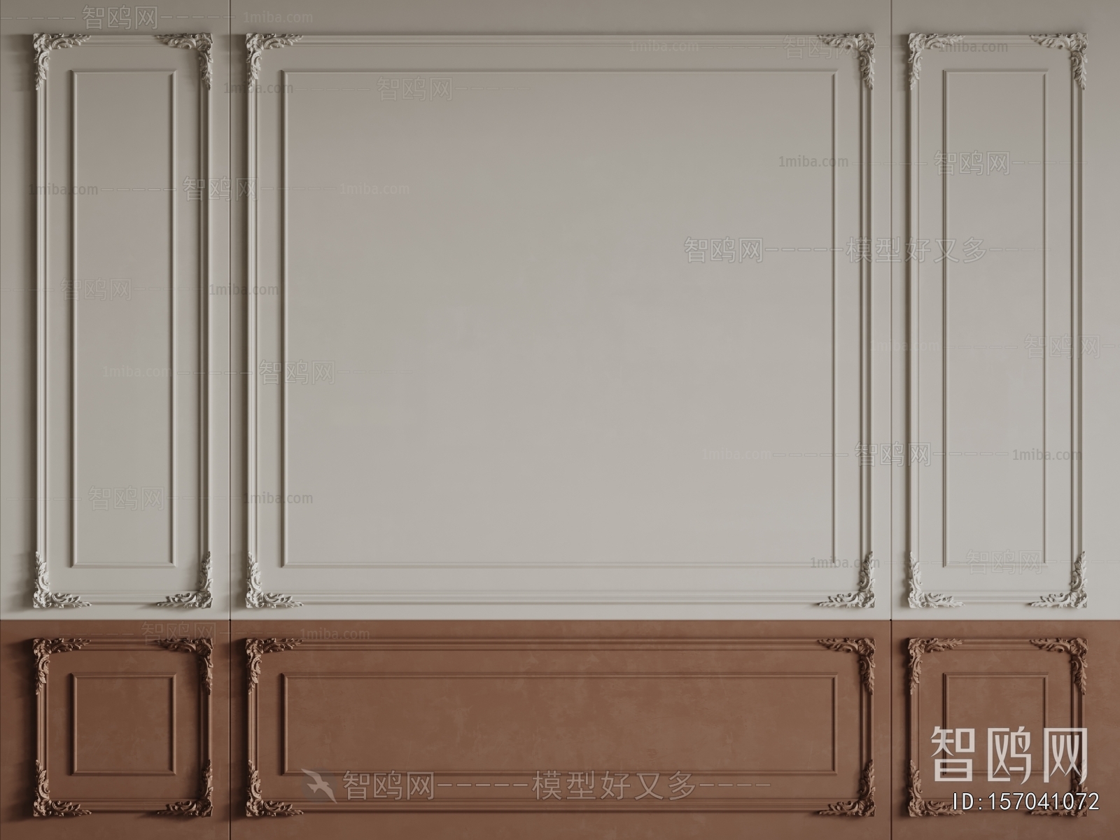 French Style TV Wall