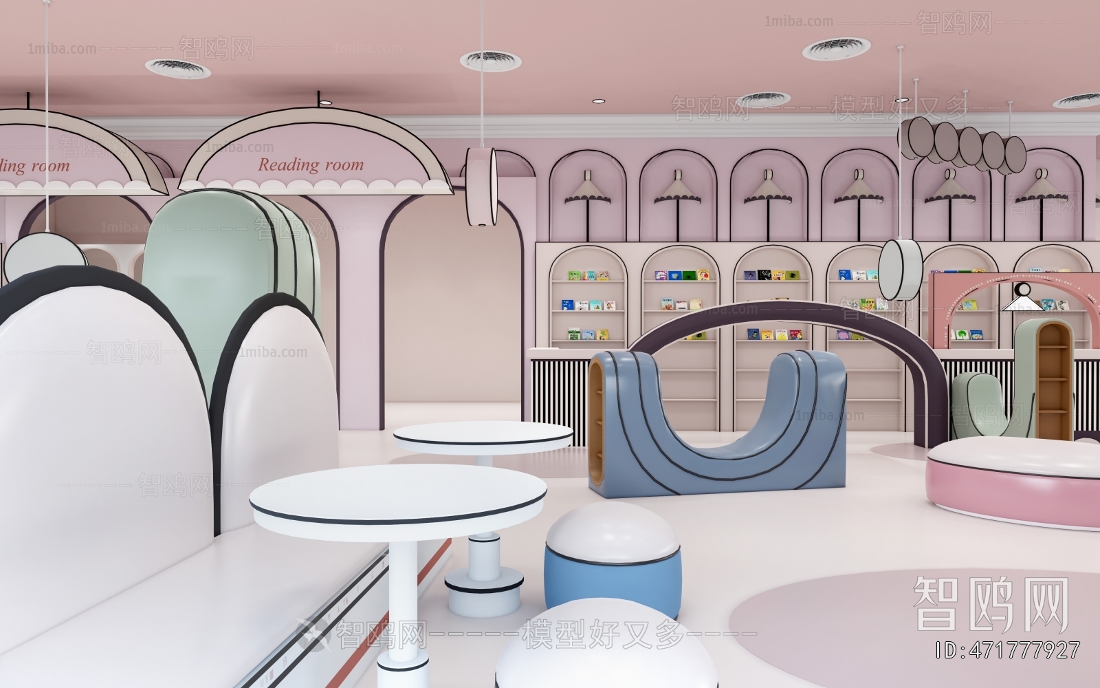 Modern Bookstore Book Bar