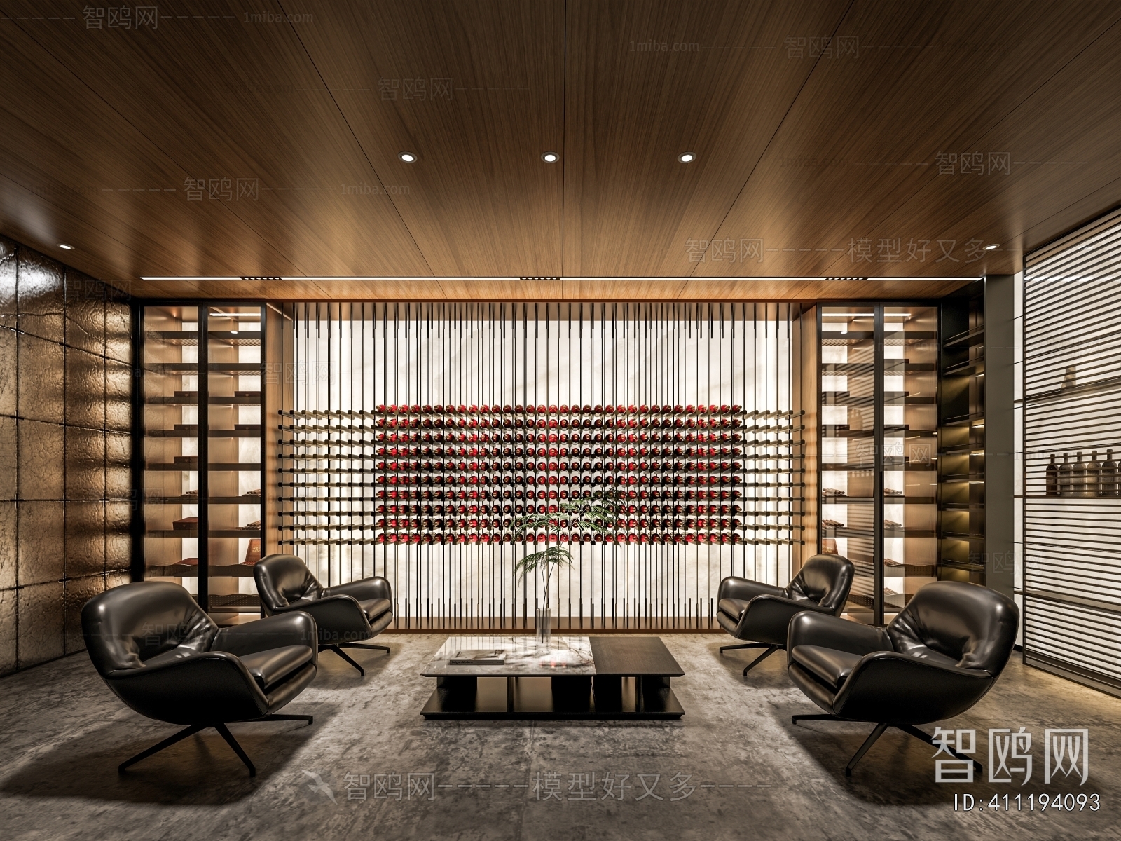 Modern Wine Cellar/Wine Tasting Room