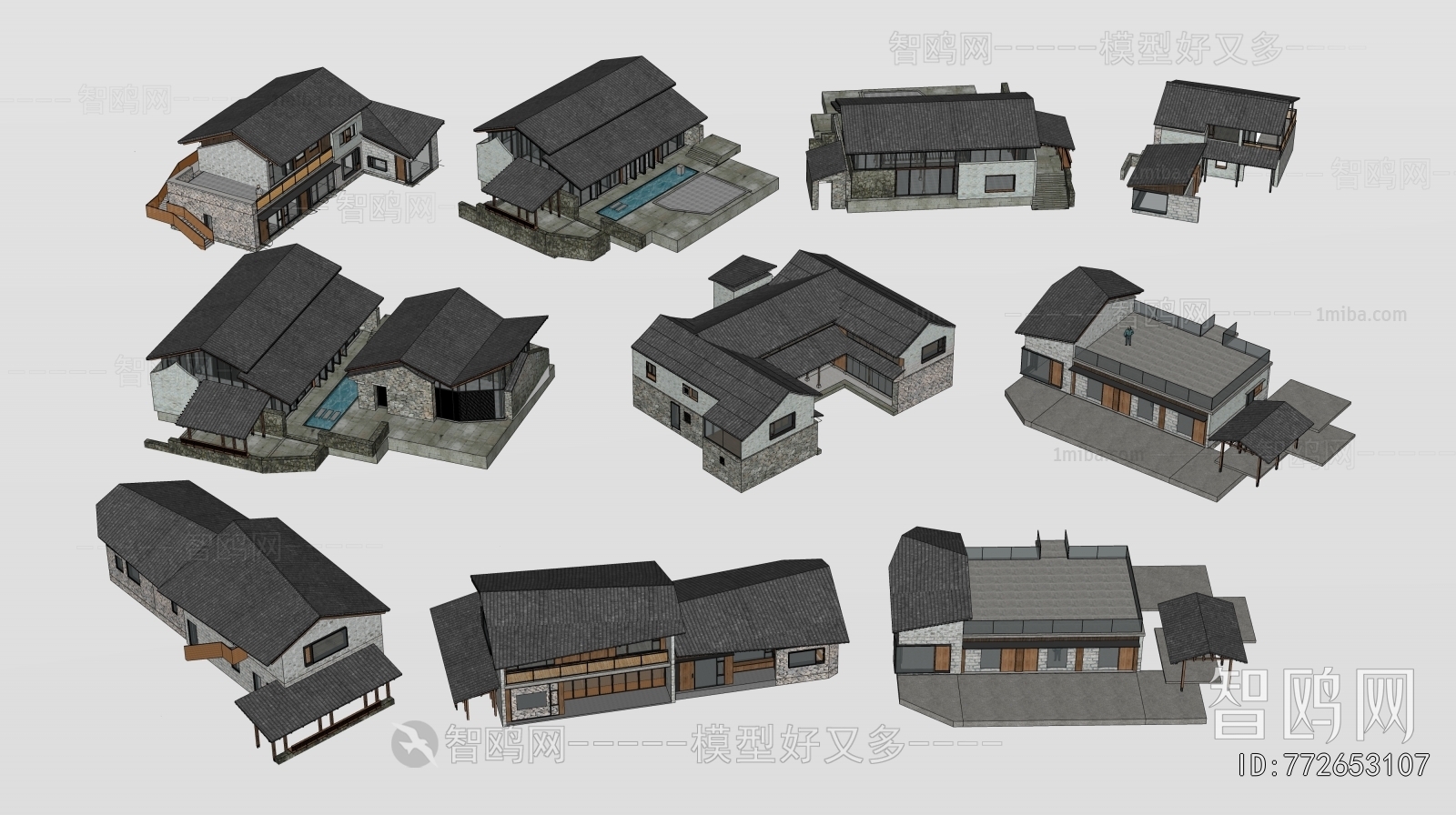 New Chinese Style Residential Building