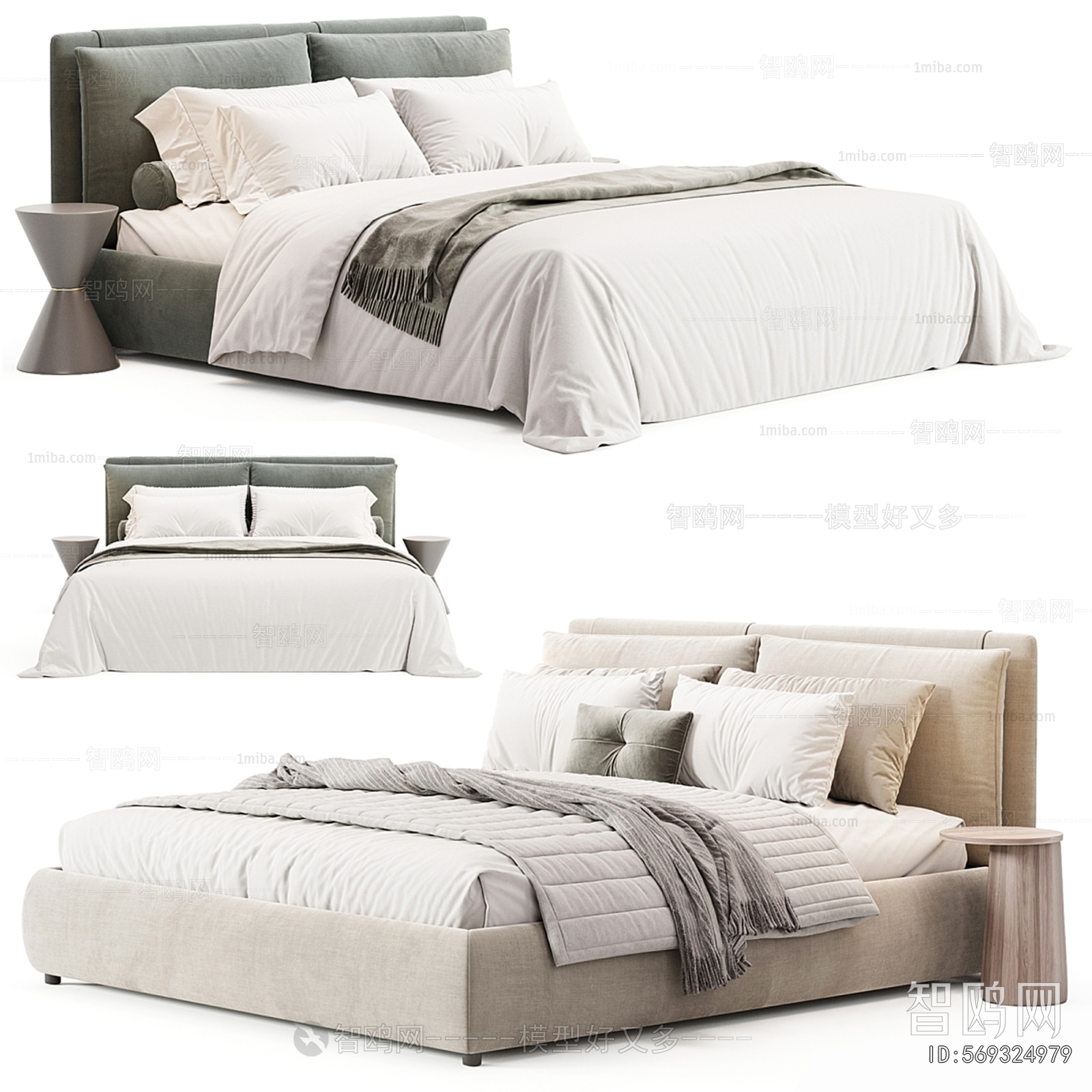 Modern Double Bed