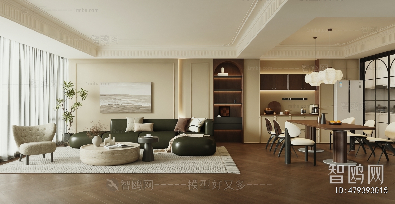 French Style A Living Room