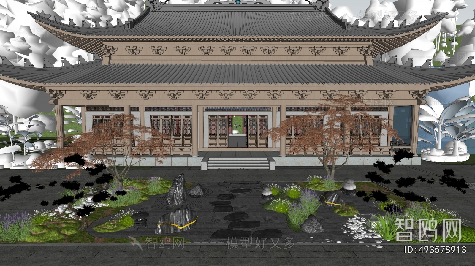 Chinese Style Courtyard/landscape