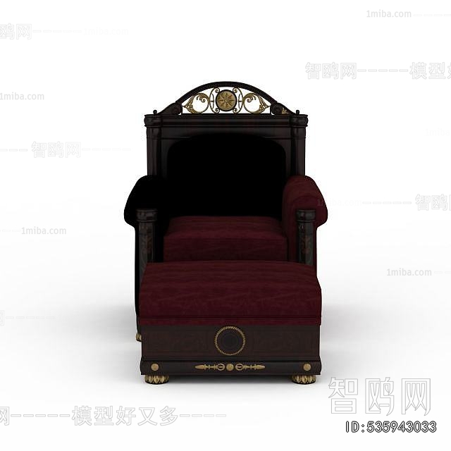 European Style Single Sofa