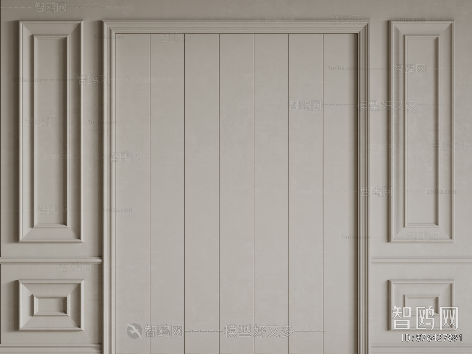 French Style TV Wall