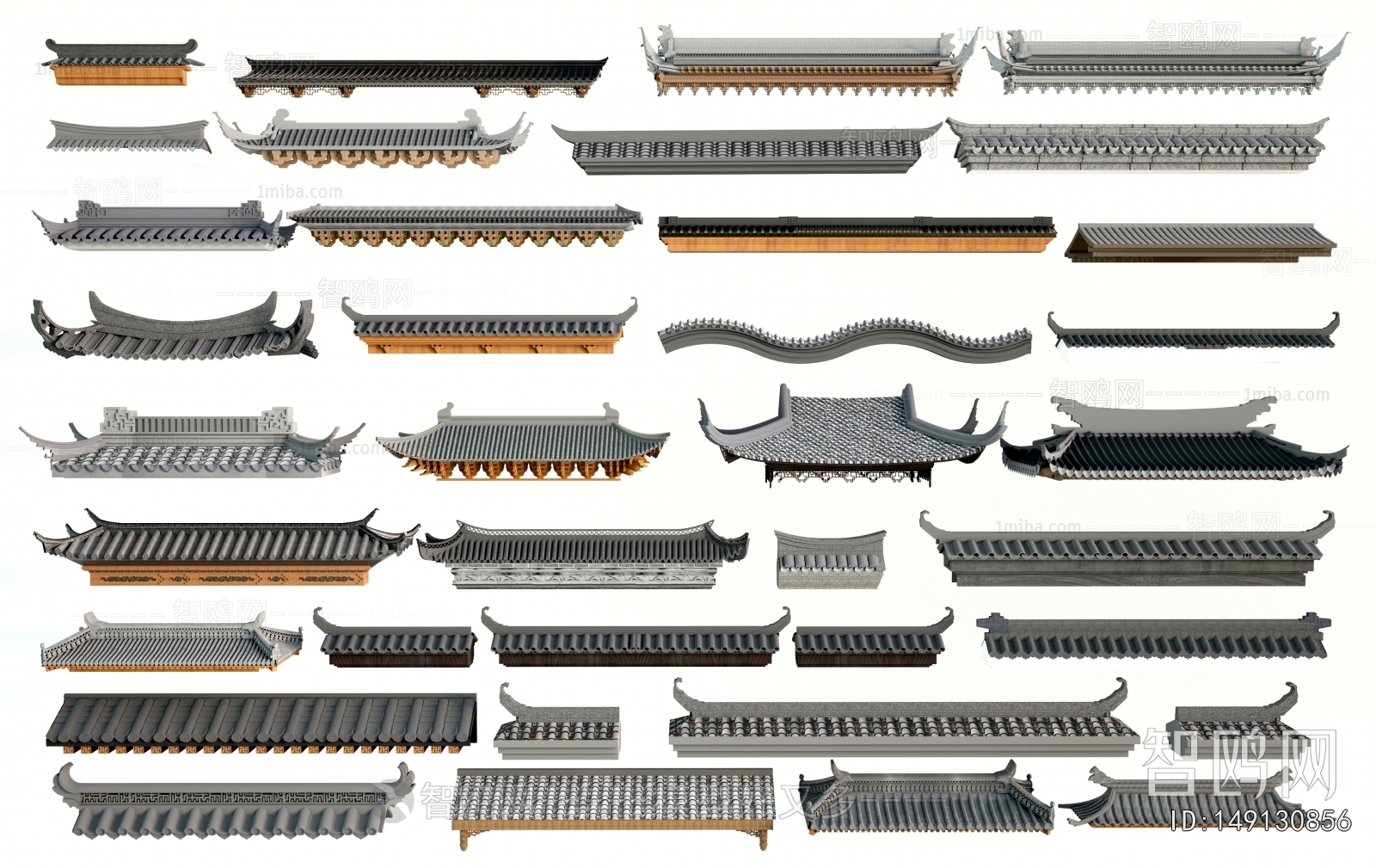 Chinese Style Building Component