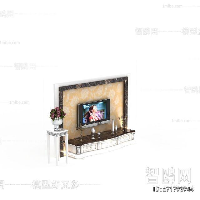 European Style TV Cabinet