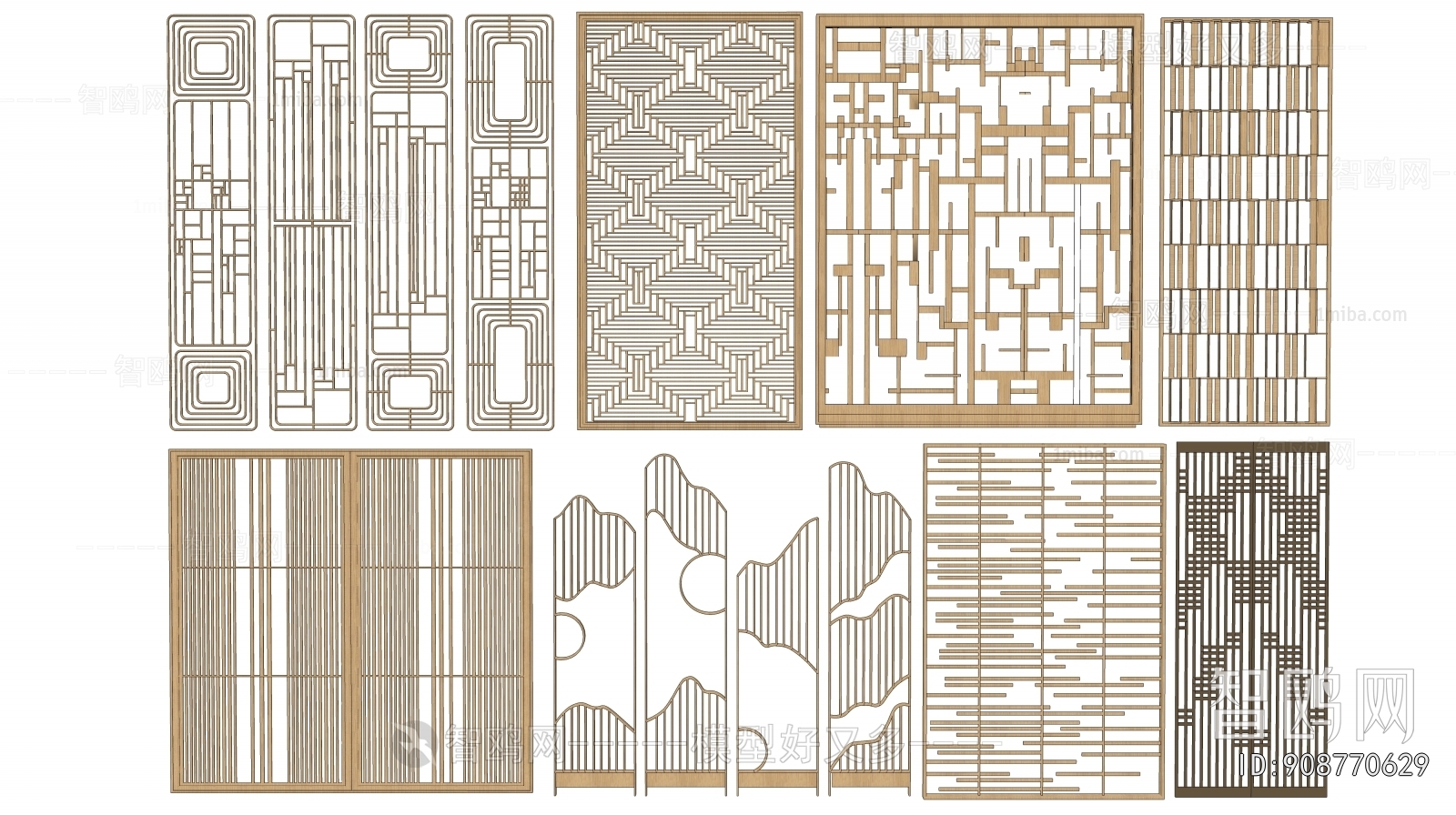 New Chinese Style Partition