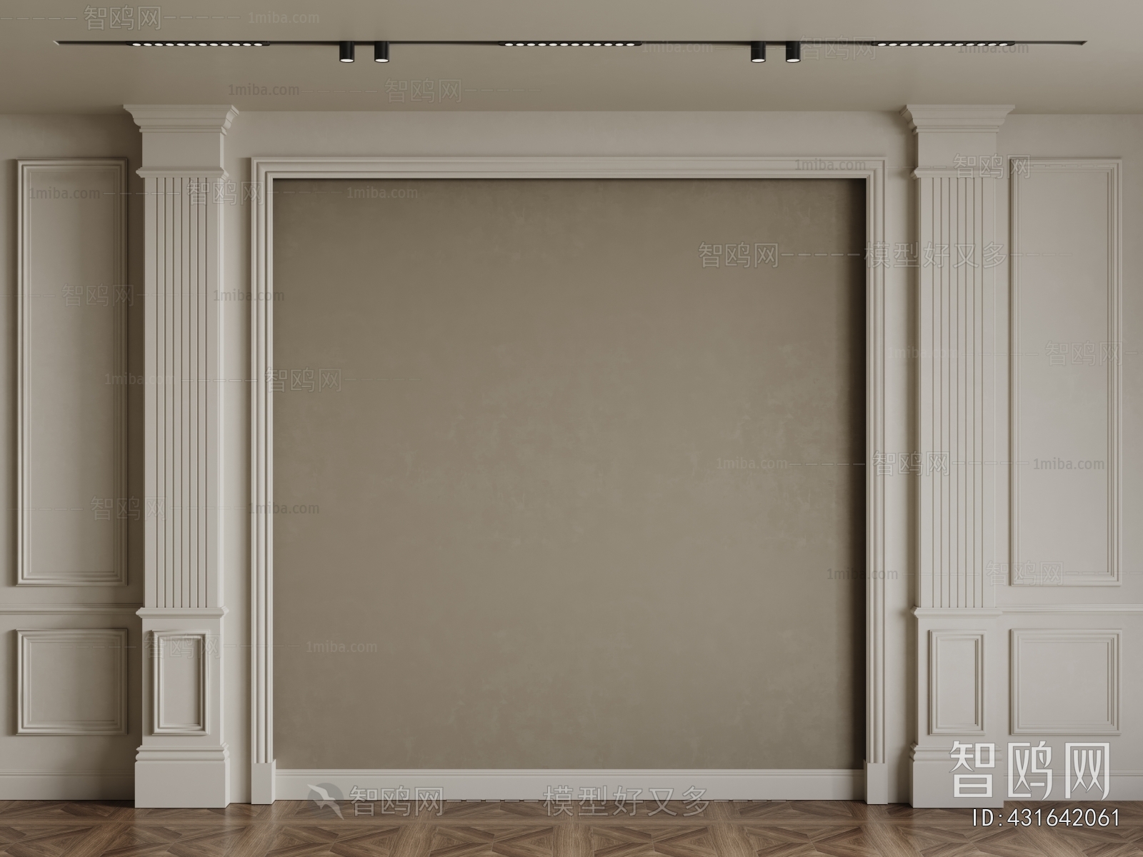 French Style TV Wall