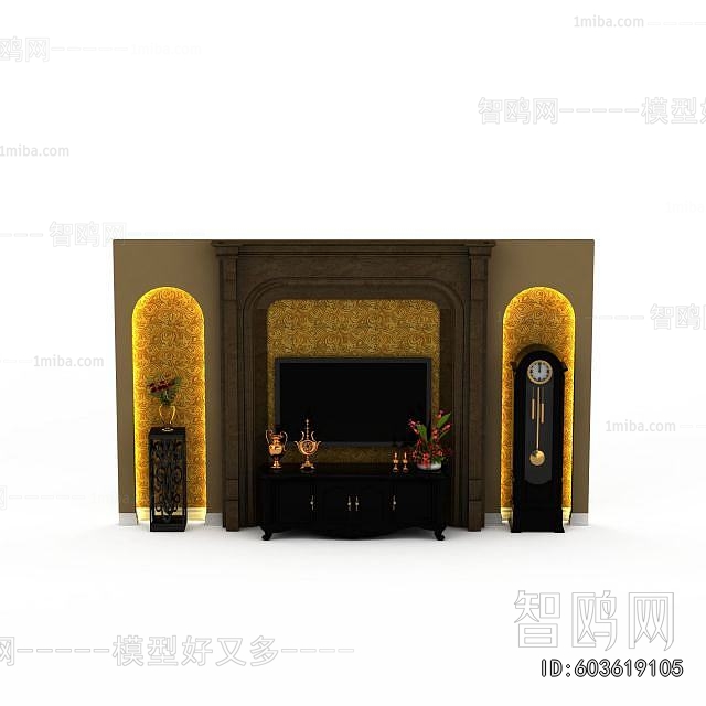 European Style TV Wall