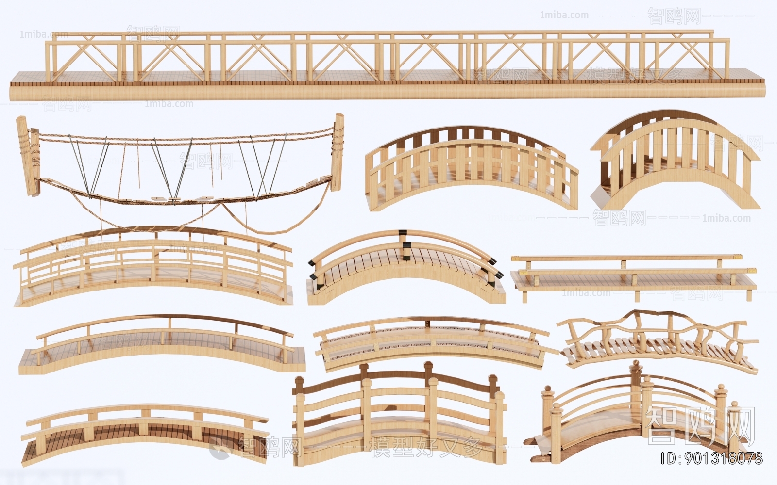 New Chinese Style Bridge