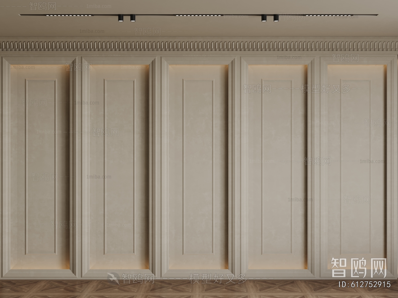 French Style TV Wall