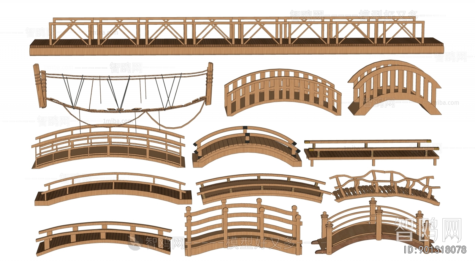 New Chinese Style Bridge