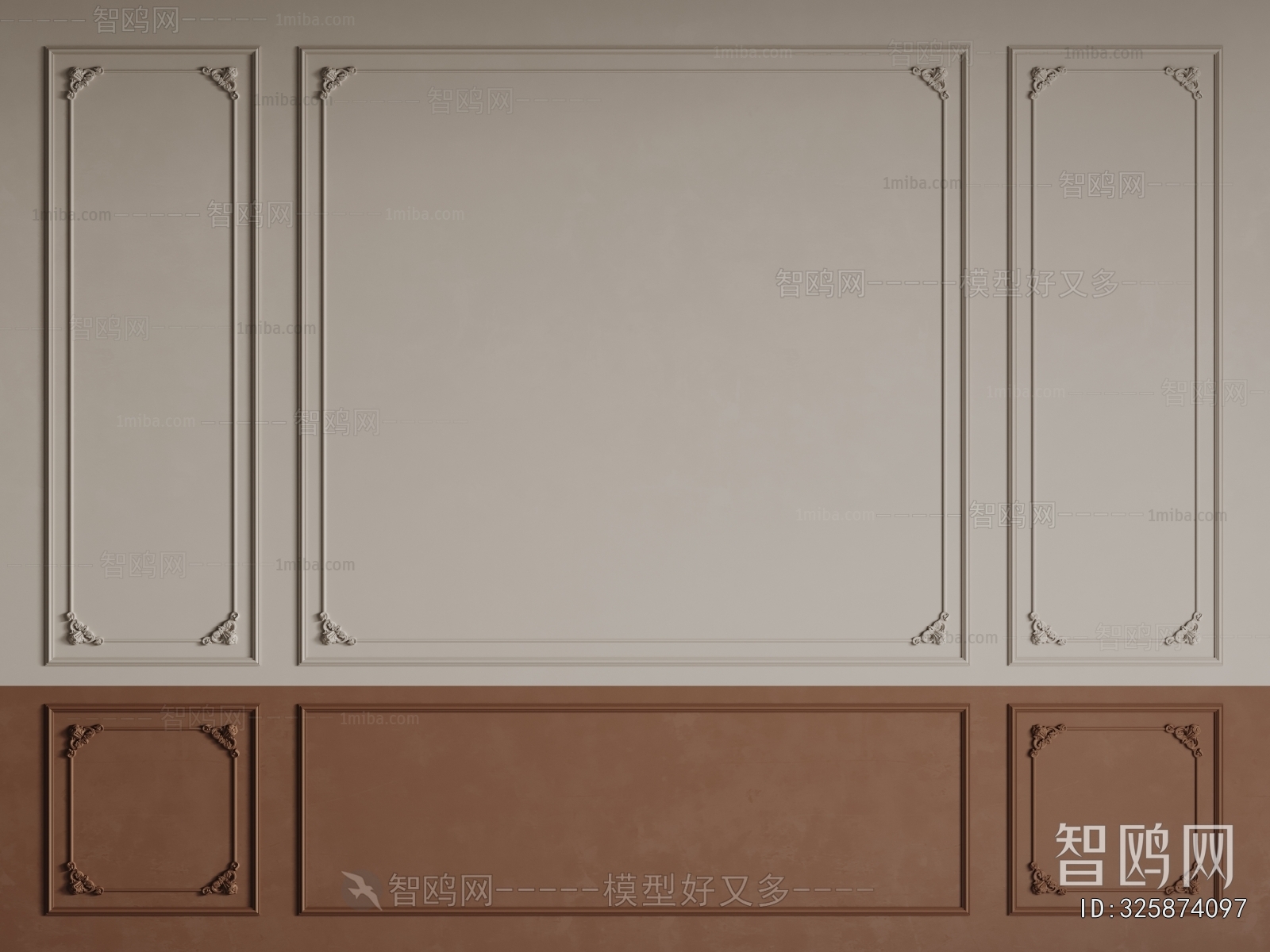 French Style TV Wall