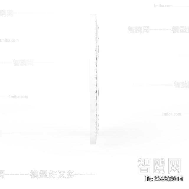 European Style Plaster Carved Top Plate