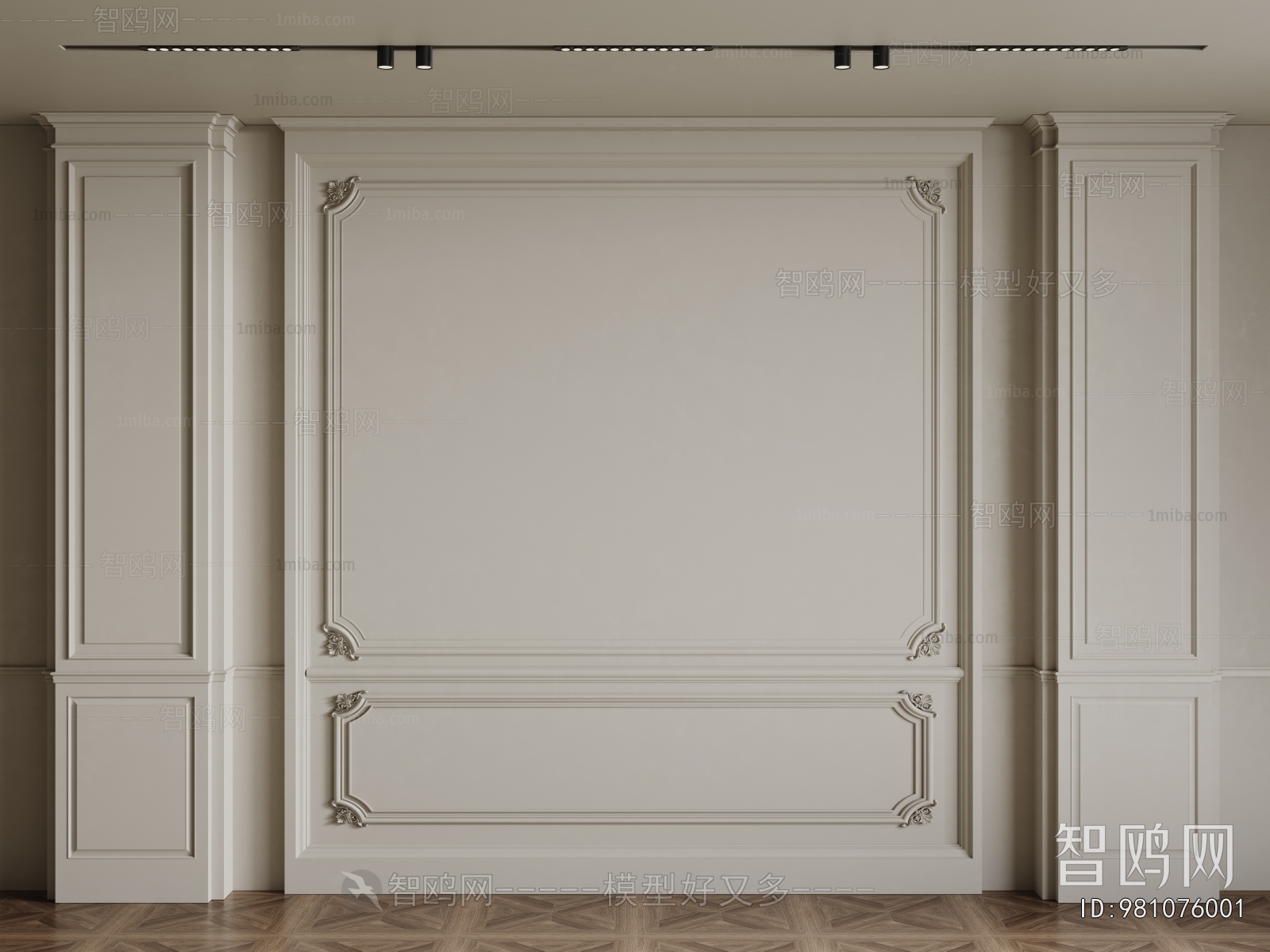 French Style TV Wall