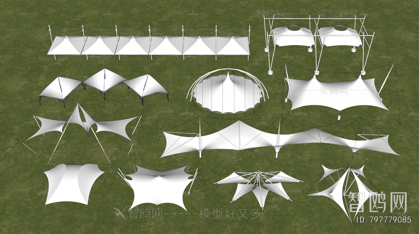 Modern Sunshade/Canopy/Tensioning Film