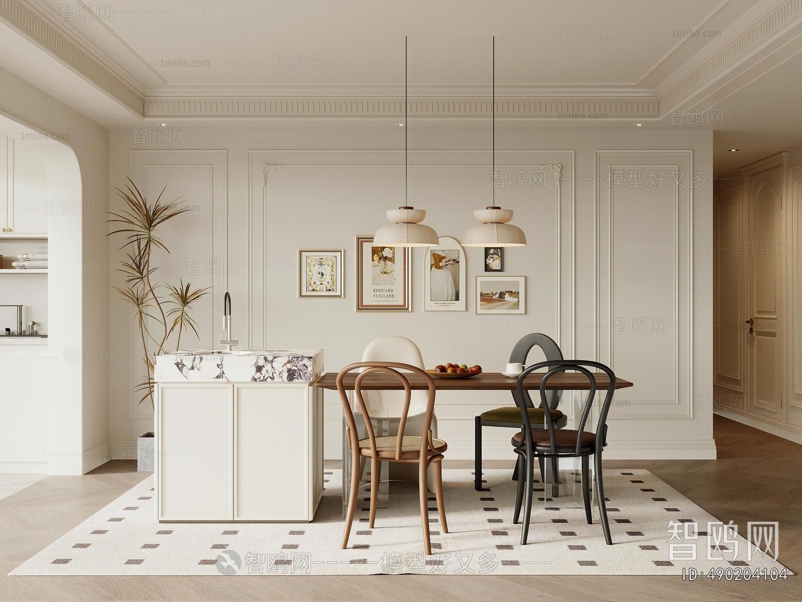 French Style Dining Room