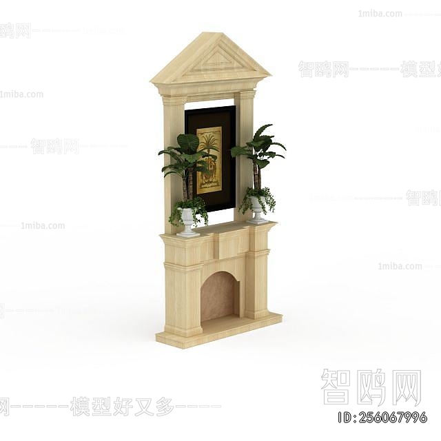 European Style Fireplace