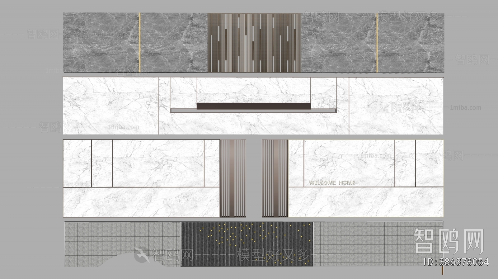 Modern Landscape Wall