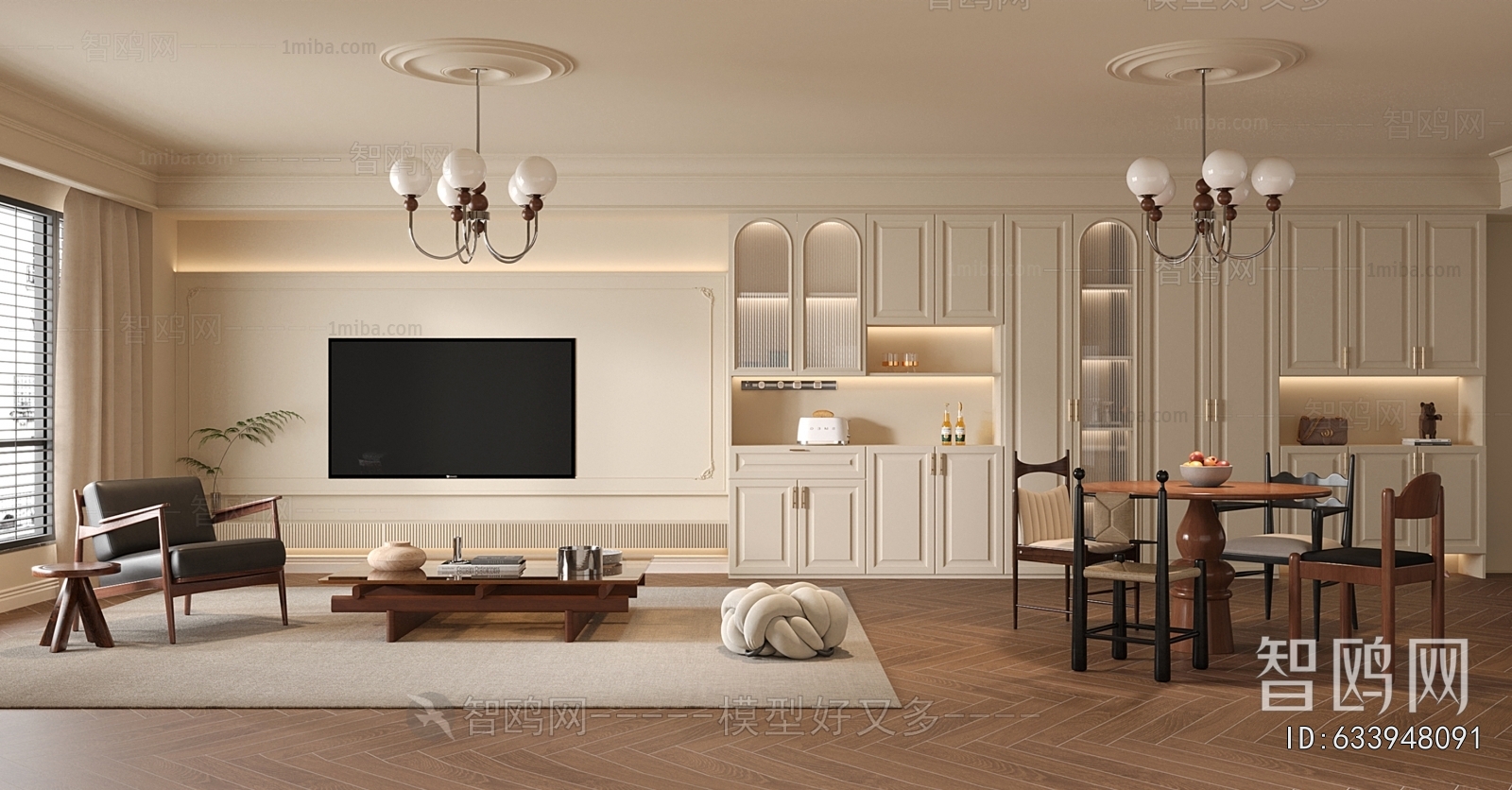 French Style A Living Room