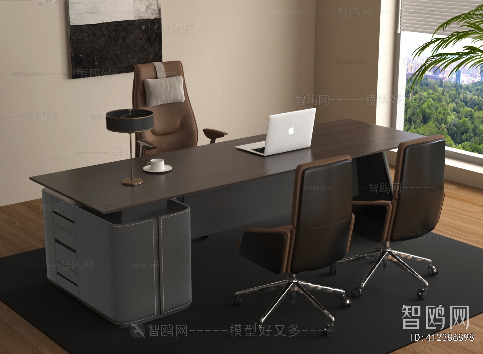Modern Office Desk And Chair