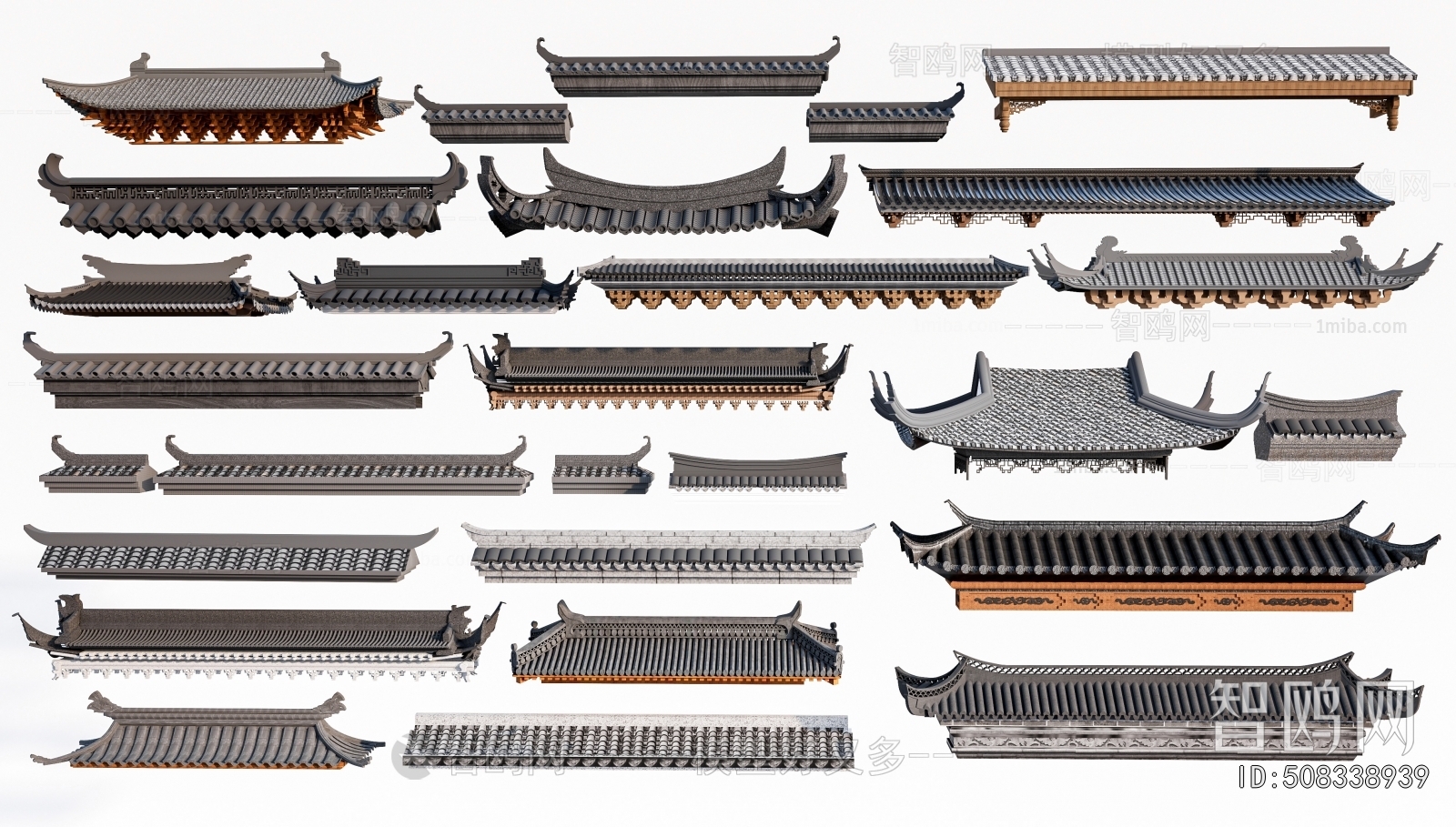 Chinese Style Building Component