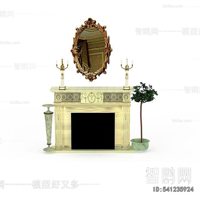European Style Fireplace
