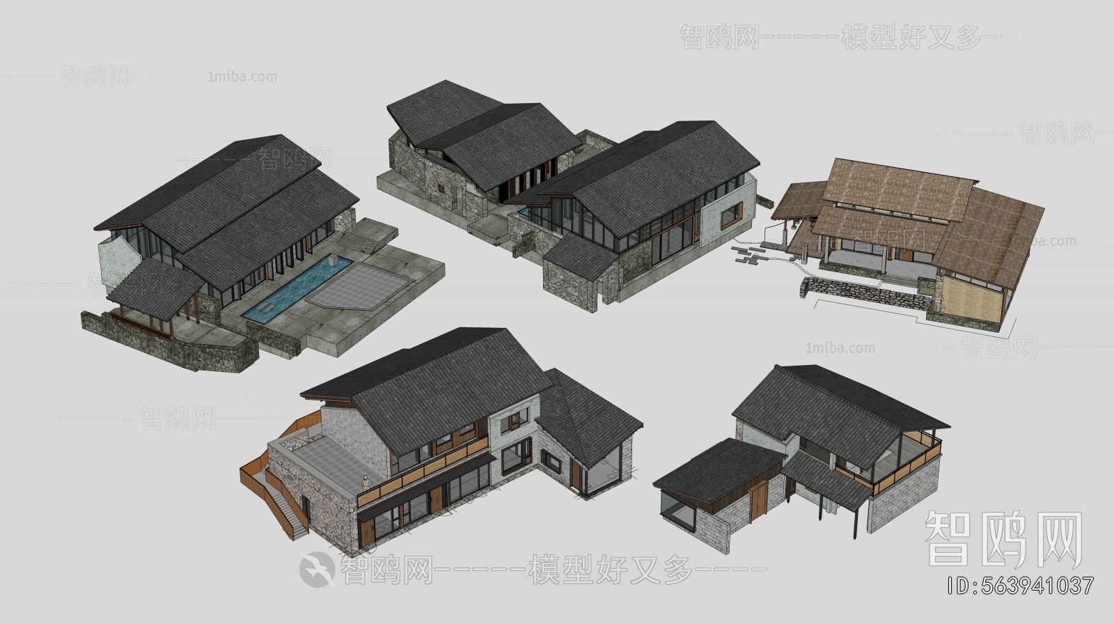 New Chinese Style Residential Building