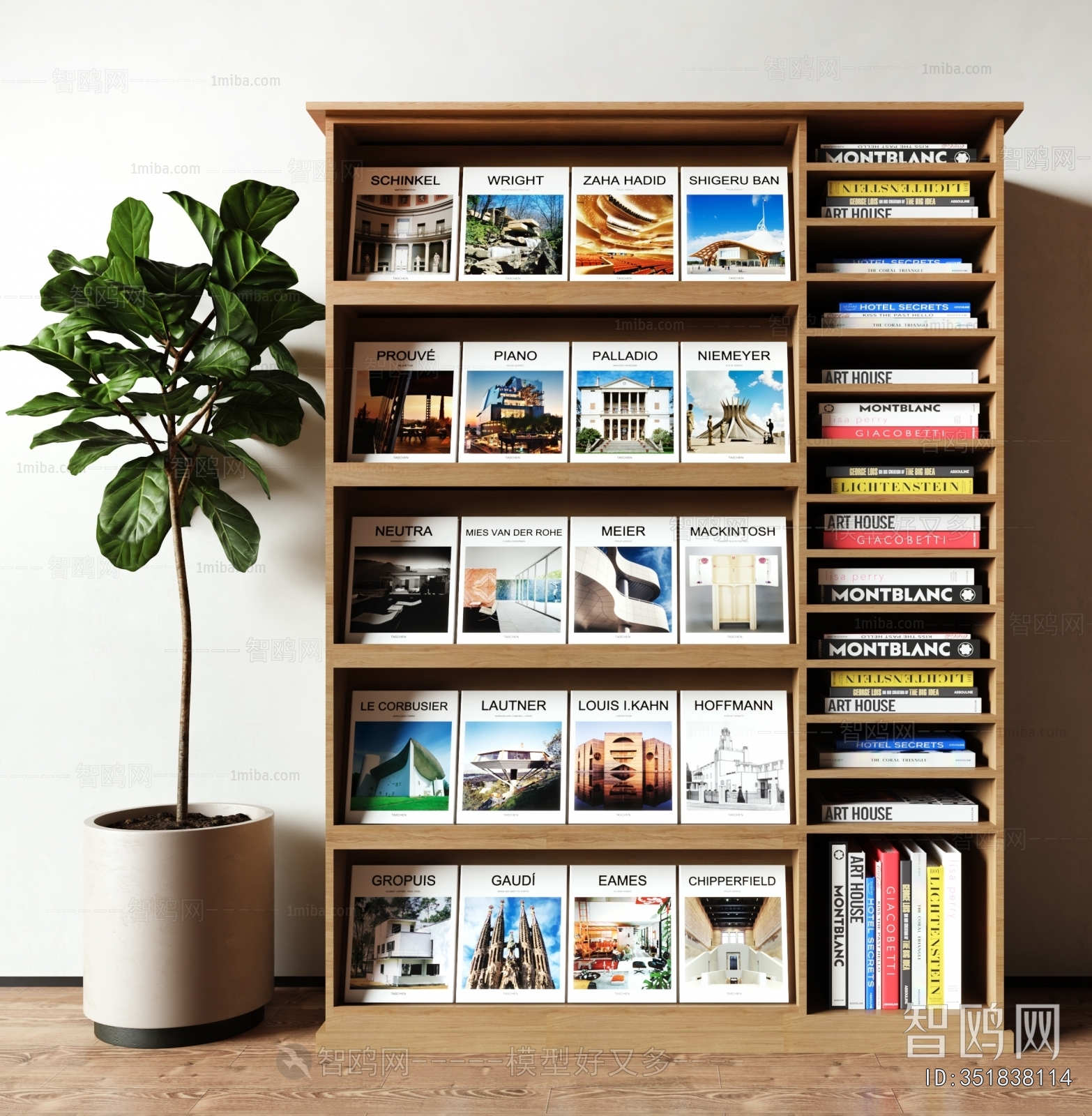 Modern Bookshelf