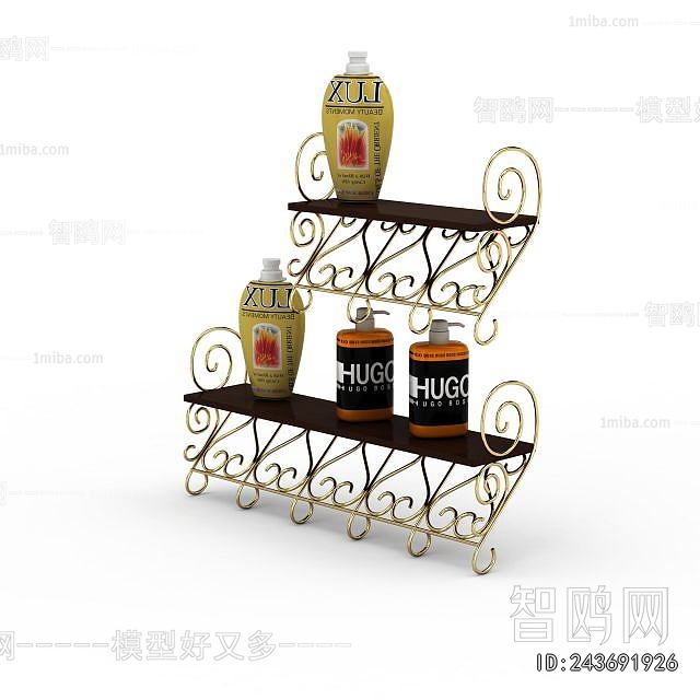 Simple European Style Bathroom Rack