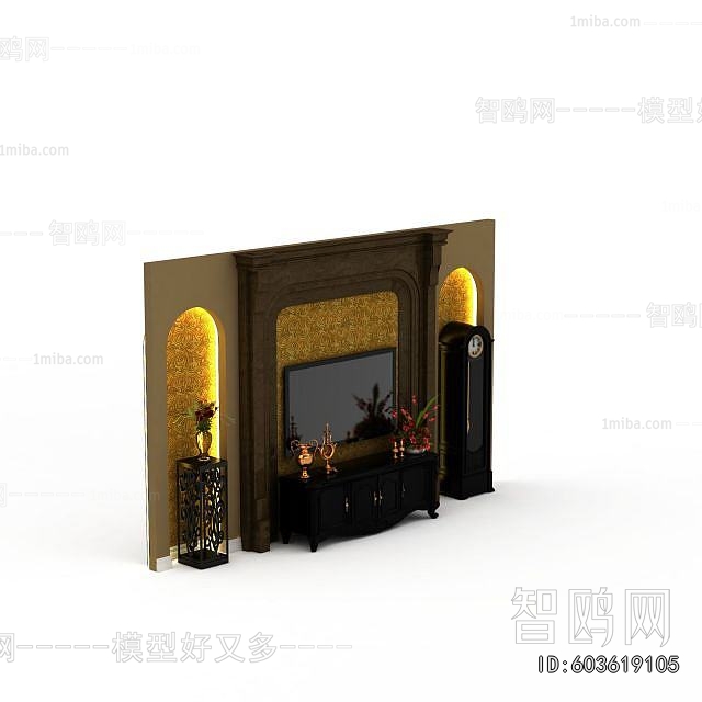 European Style TV Wall