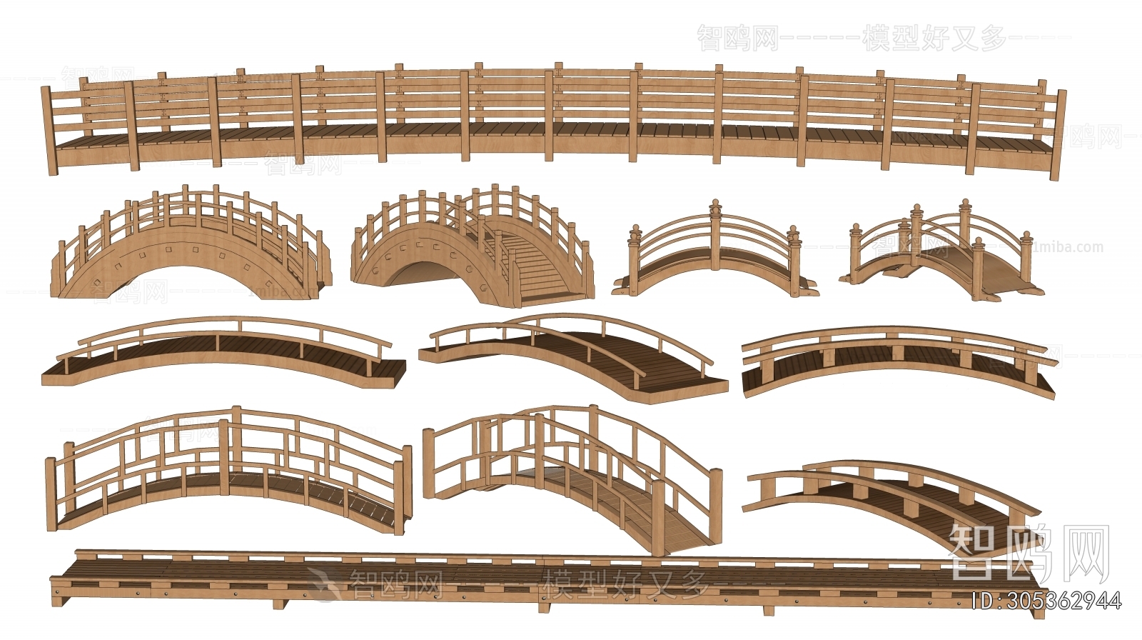 New Chinese Style Bridge