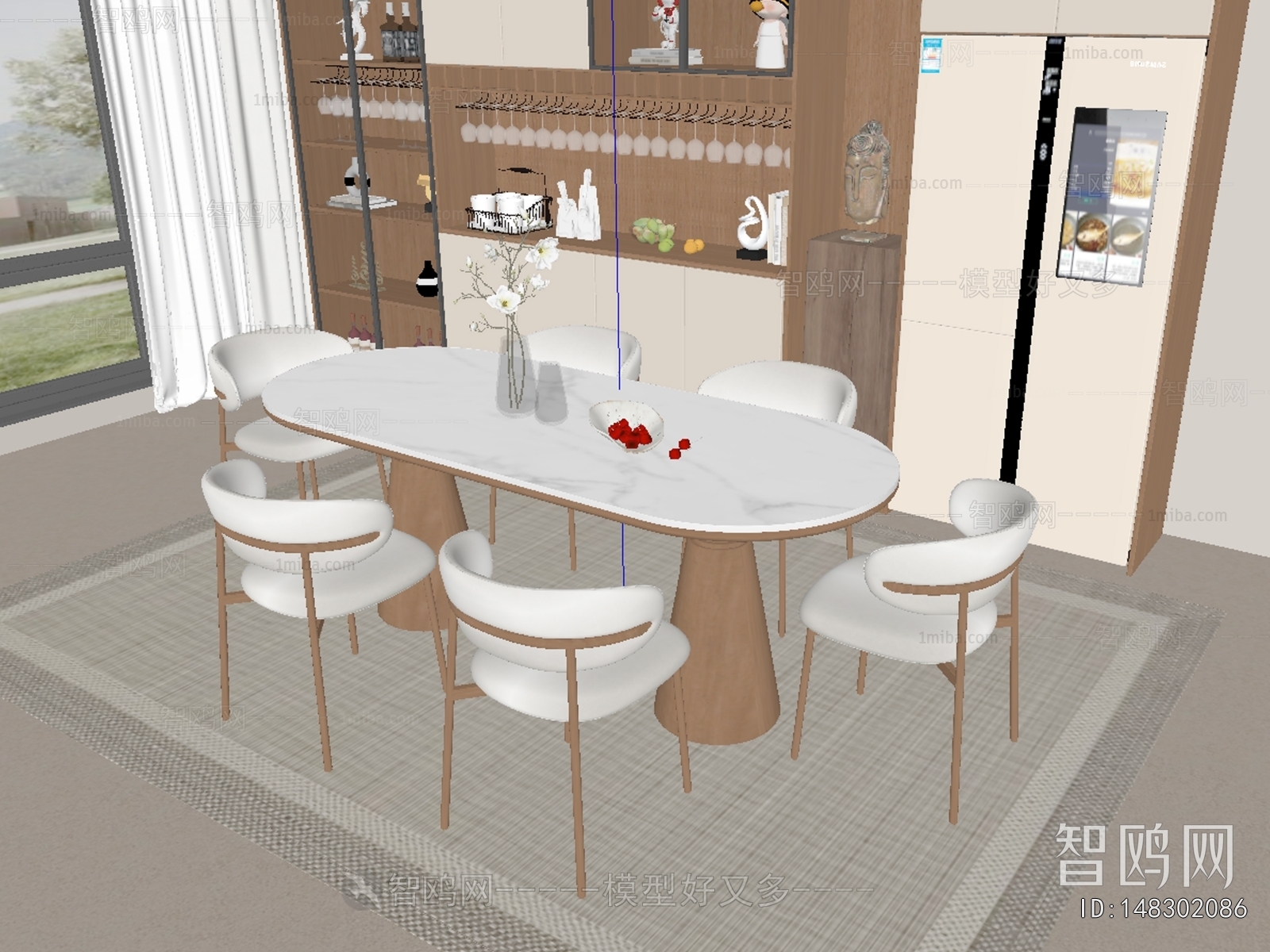 Modern Dining Table And Chairs