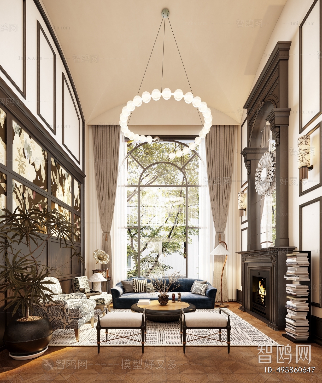 French Style A Living Room