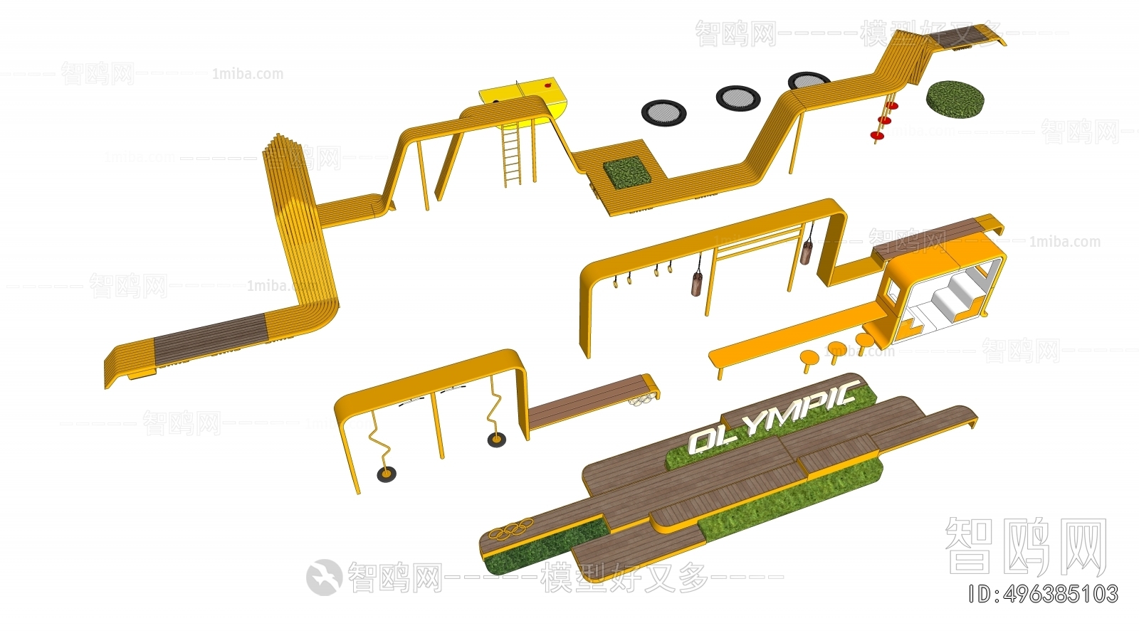 Modern Communal Chair