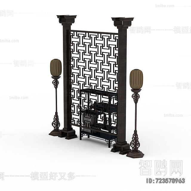 New Chinese Style Shelving