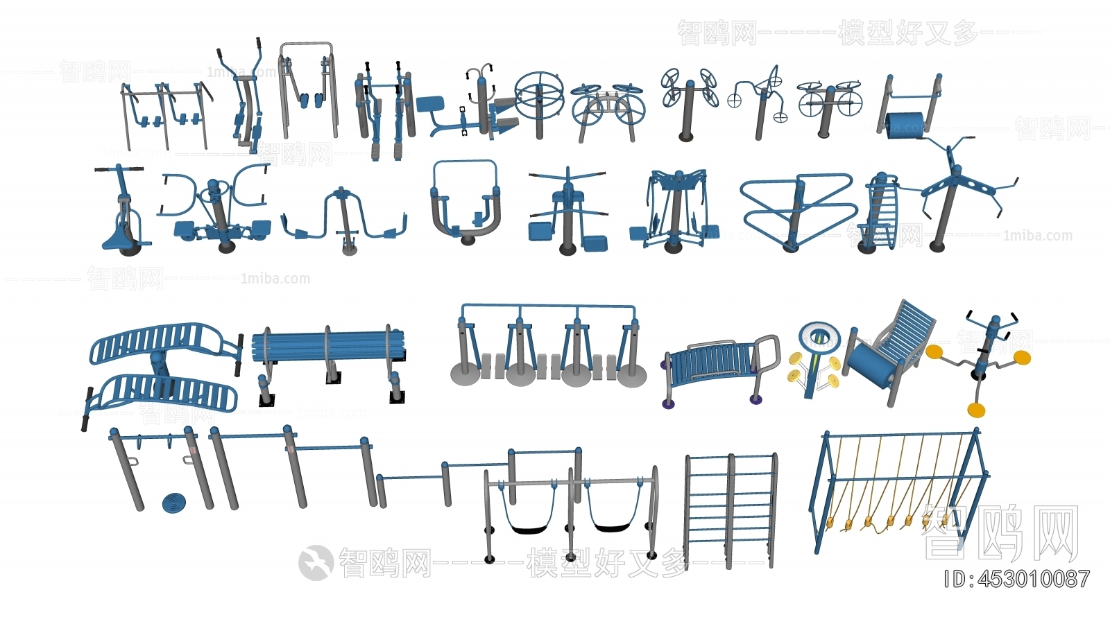 Modern Fitness Equipment