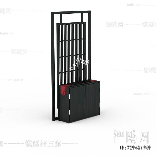 New Chinese Style Entrance Cabinet